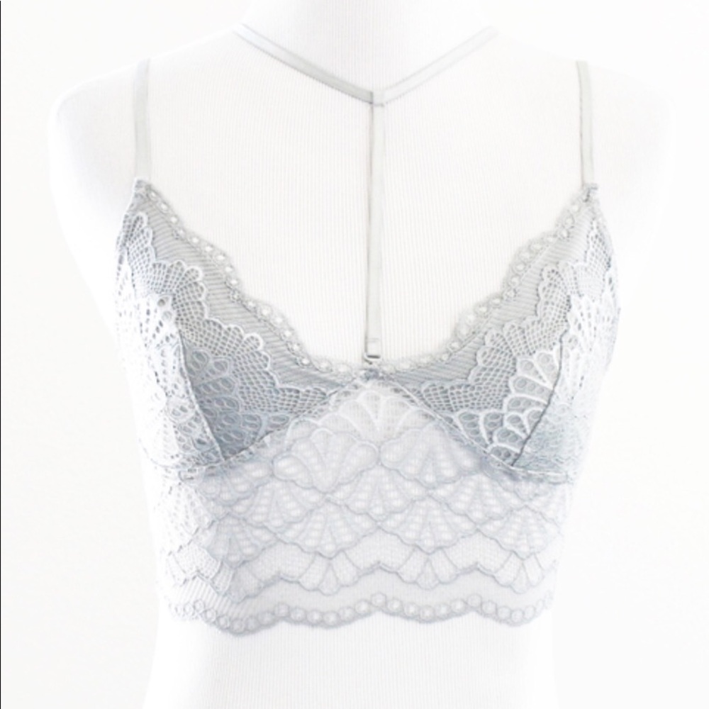 Brand new bralette with choker